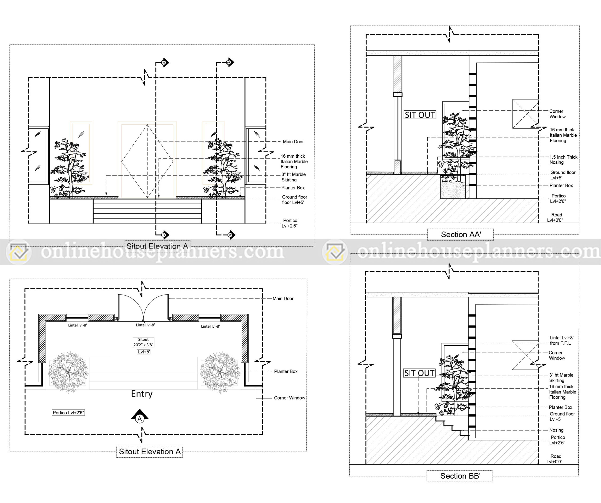 3 bedroom full house design - Houzone