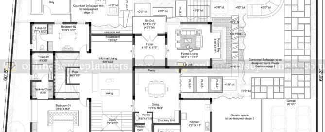 A group of skilled professionals, including floor planners, architects, online house designer, and interior designers, came together to synergize their expertise and creativity, resulting in a seamless and harmonious collaboration that brought the client's vision for their dream home to life with utmost precision and elegance.