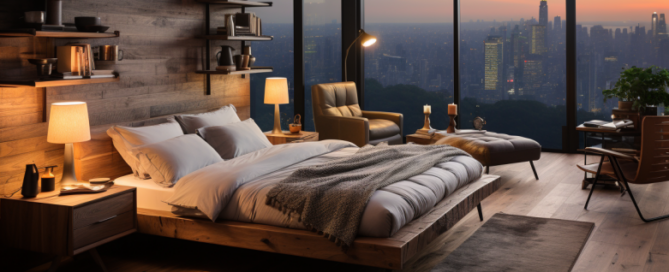Modern living room interior design by House Designer.